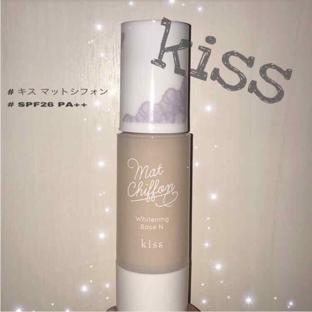 マットシフォン UVホワイトニングベースN/KiSS/化粧下地を使ったクチコミ(1枚目)