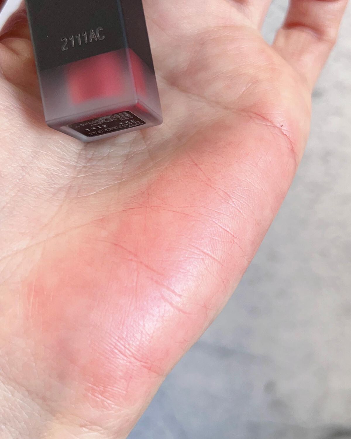 エアーマット ウルトラリップティント/NARS/リップティントを使ったクチコミ(5枚目)