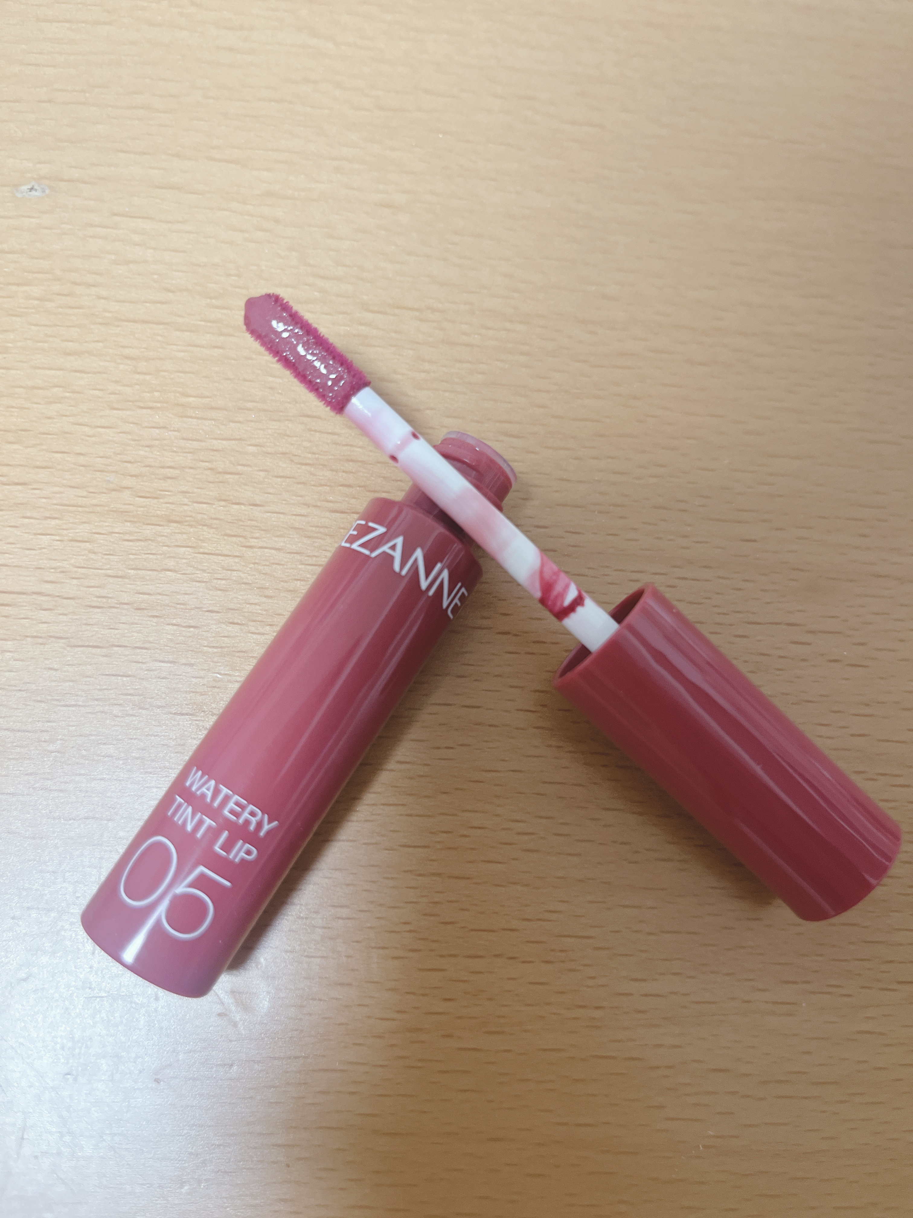 ウォータリーティントリップ/CEZANNE/リップティントを使ったクチコミ（2枚目）