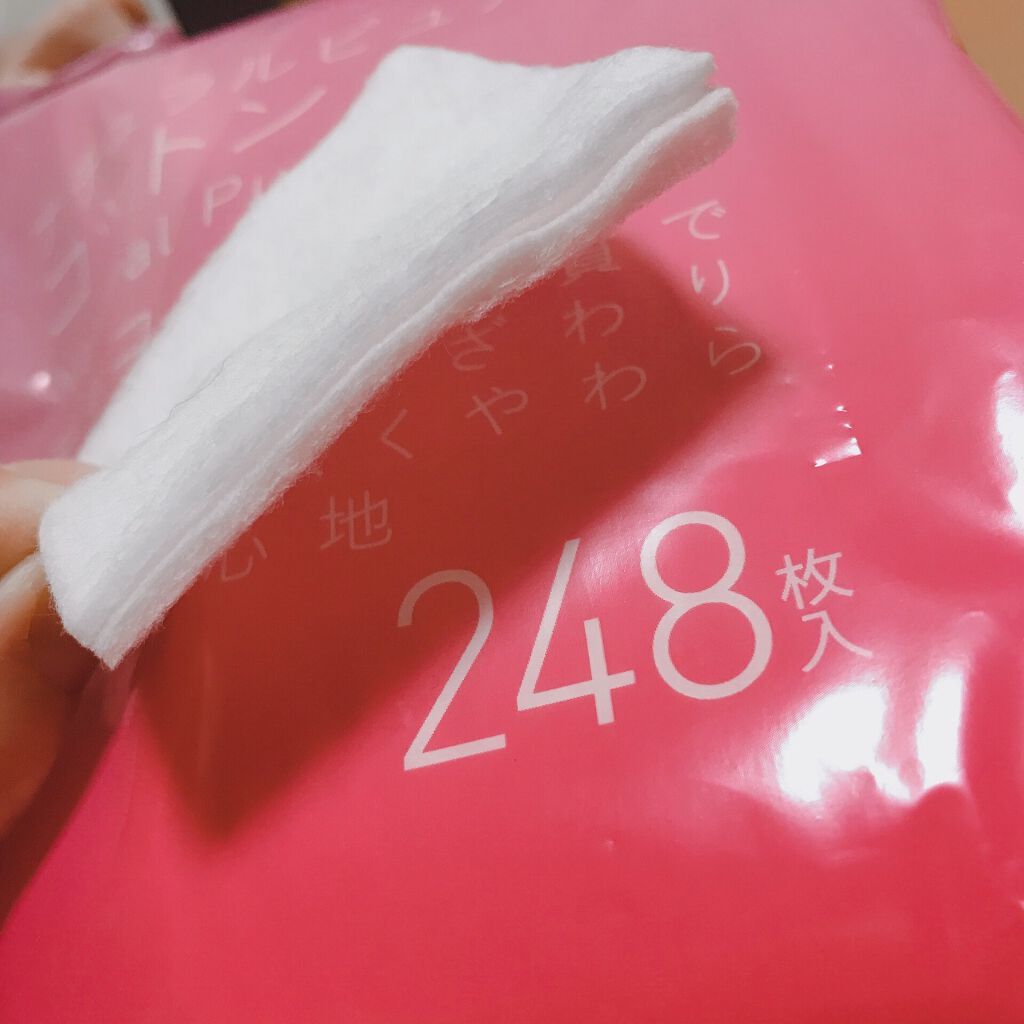 ナチュラルピュアコットン/matsukiyo/コットンを使ったクチコミ(2枚目)