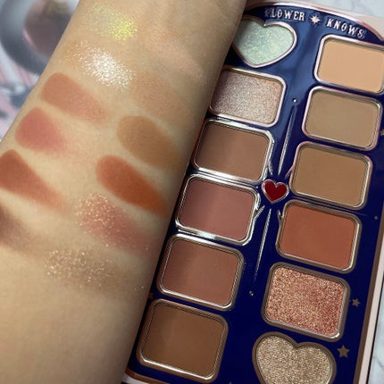 サーカスシリーズ12色アイシャドウパレット /FlowerKnows/アイシャドウパレットを使ったクチコミ(4枚目)