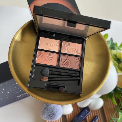 SIXPLUS 4色アイシャドウ/SIXPLUS/アイシャドウパレットを使ったクチコミ(7枚目)