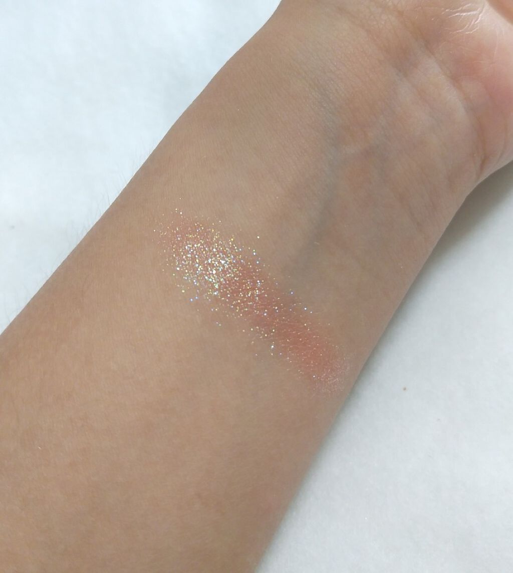 グリッター シャドウ カラー/rom&nd/グリッターを使ったクチコミ(3枚目)