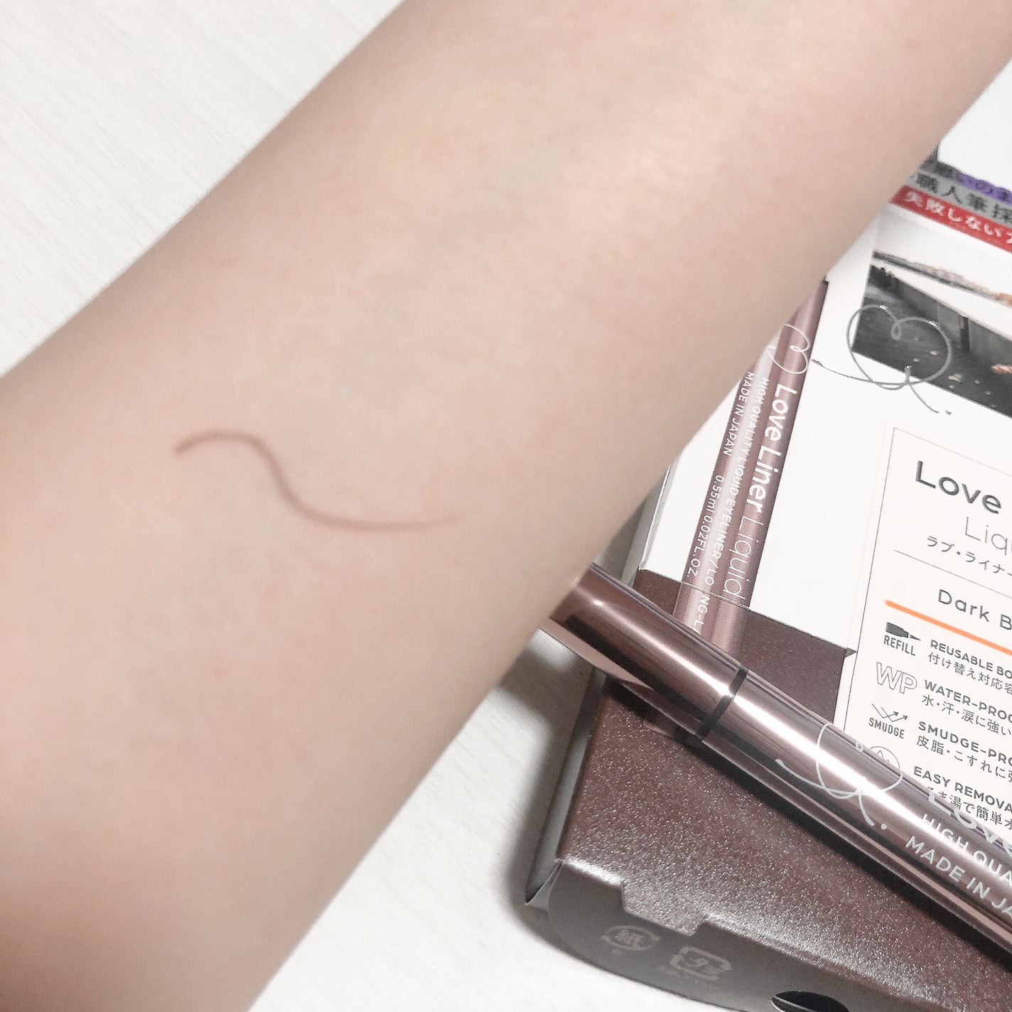 リキッドアイライナーR4/ラブ・ライナー/リキッドアイライナーを使ったクチコミ(2枚目)