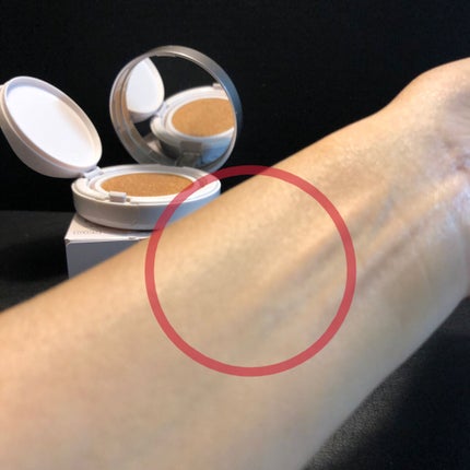 リンクルホワイトクッションファンデーション/コラリッチ/クッションファンデーションを使ったクチコミ(7枚目)