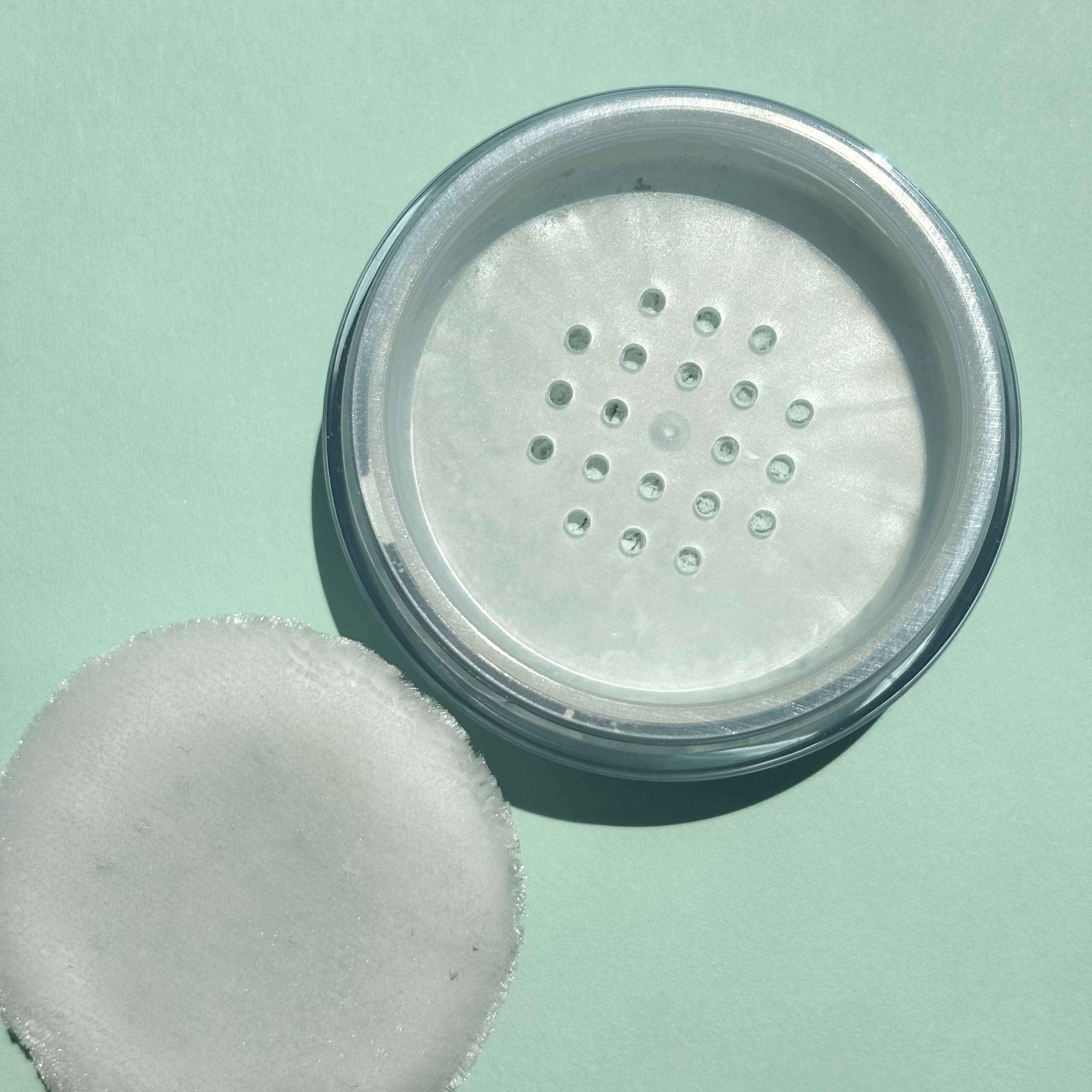 ブライトピュアルースパウダー ミント/CandyDoll/ルースパウダーを使ったクチコミ（2枚目）