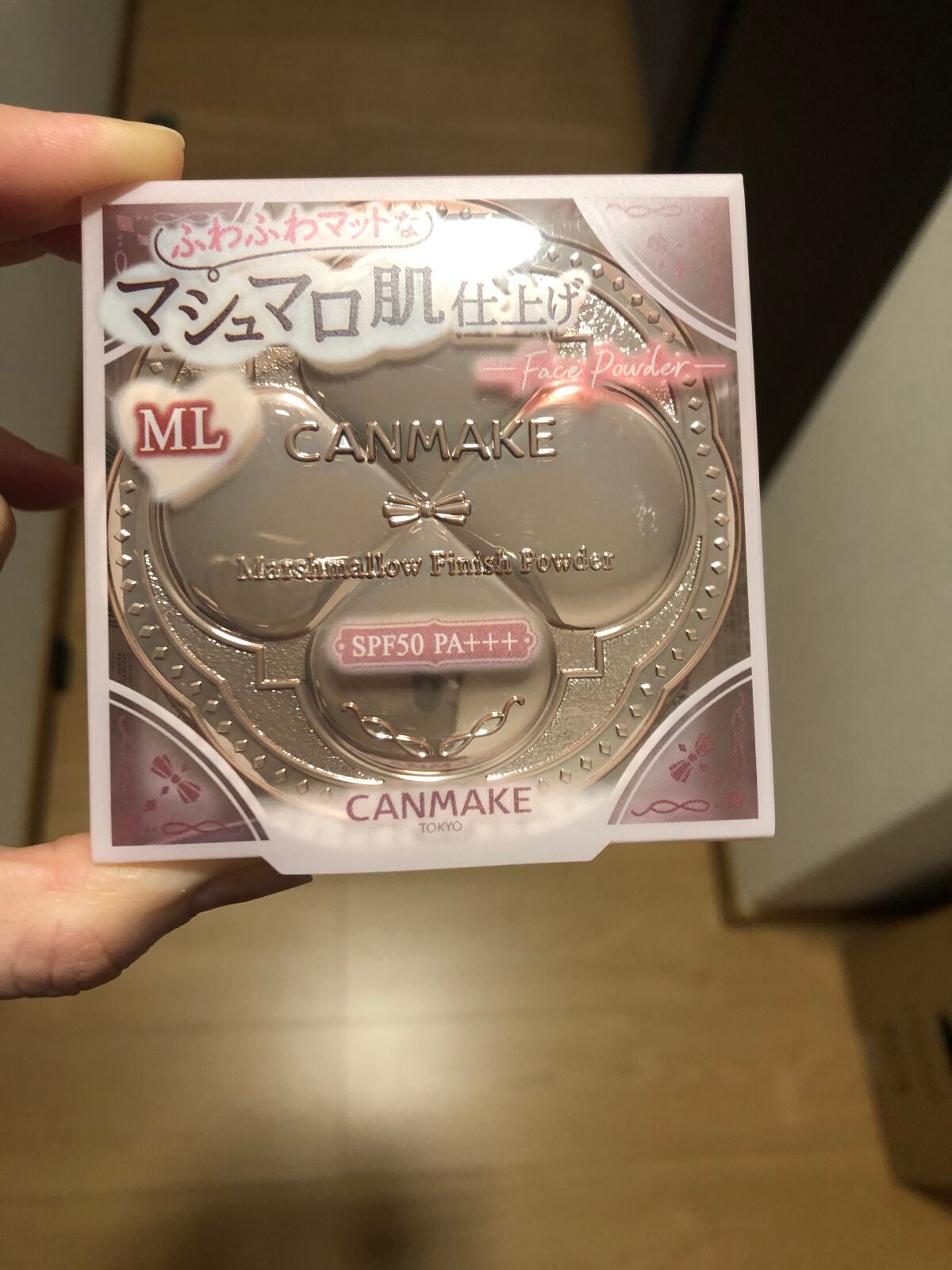 マシュマロフィニッシュパウダー/キャンメイク/プレストパウダーを使ったクチコミ(1枚目)