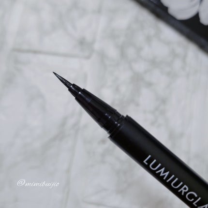 スキルレスライナー/LUMIURGLAS/リキッドアイライナーを使ったクチコミ(4枚目)