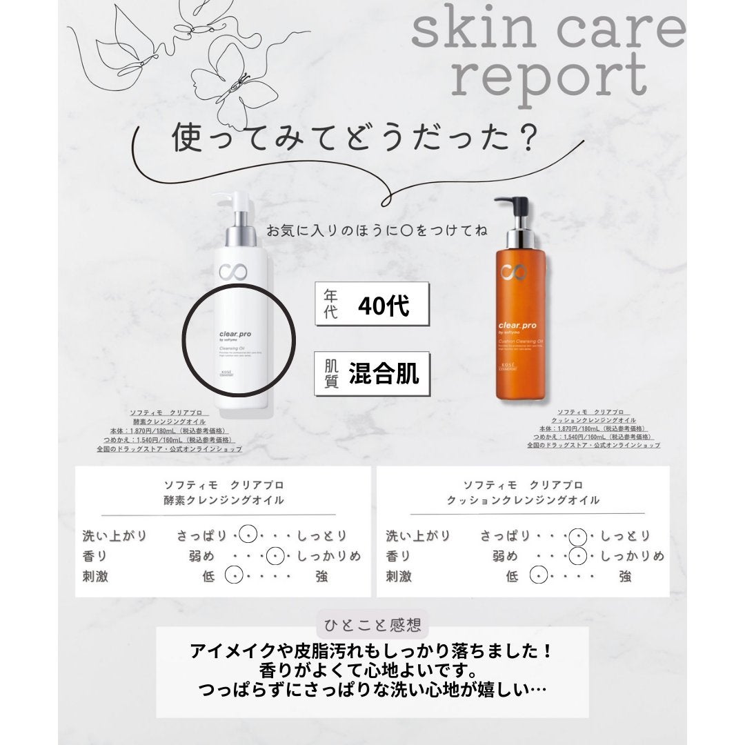 ソフティモ クリアプロ 酵素クレンジングオイル/ソフティモ/オイルクレンジングを使ったクチコミ(2枚目)