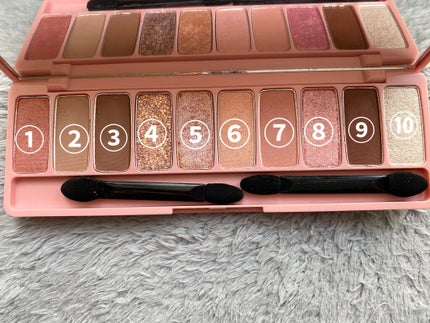 プレイカラー アイシャドウ/ETUDE/アイシャドウパレットを使ったクチコミ(4枚目)