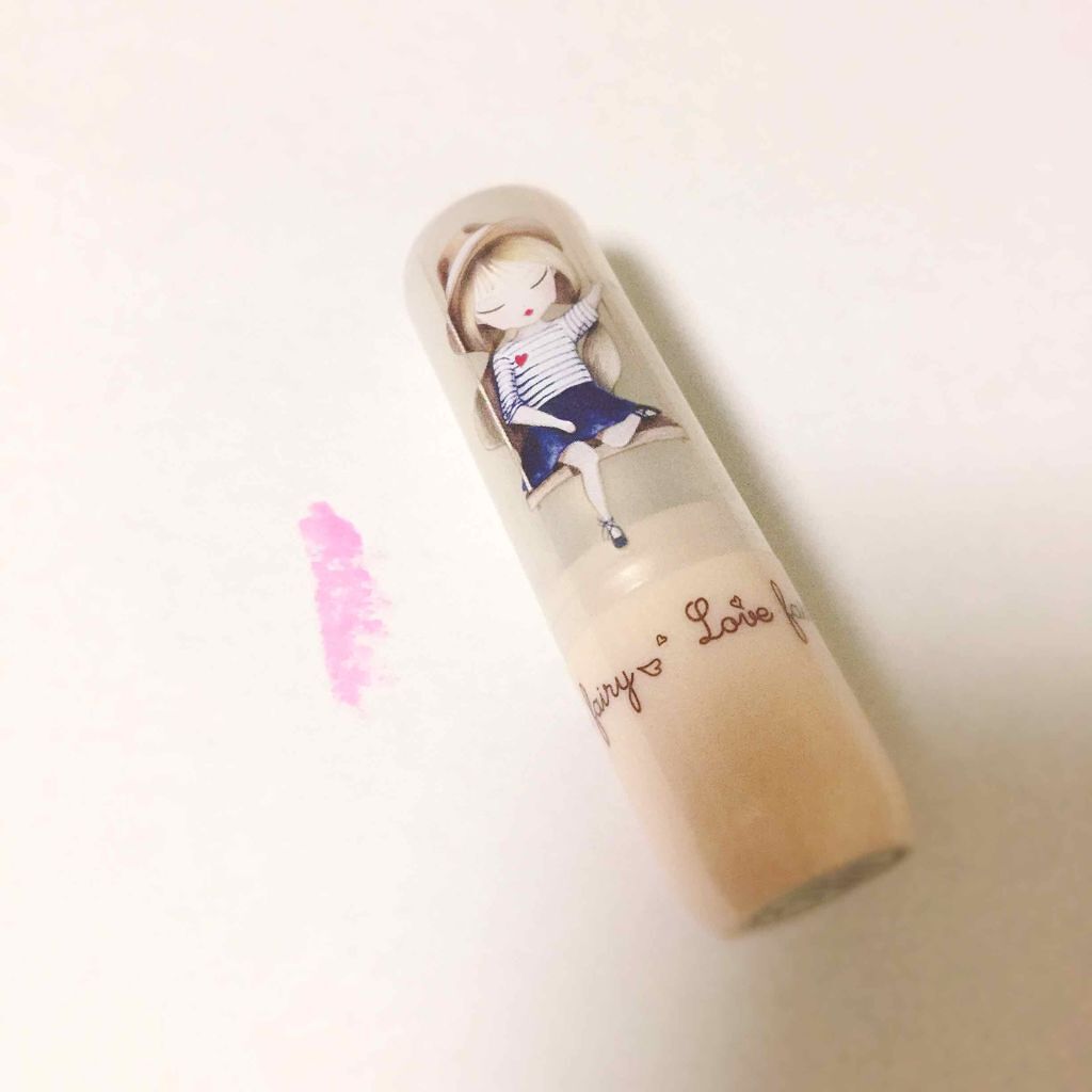ラブフェアリー ティント グロー スティック/PERIPERA/口紅を使ったクチコミ（2枚目）