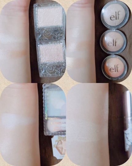 ベイクドハイライター/e.l.f. Cosmetics/パウダーハイライトを使ったクチコミ(1枚目)