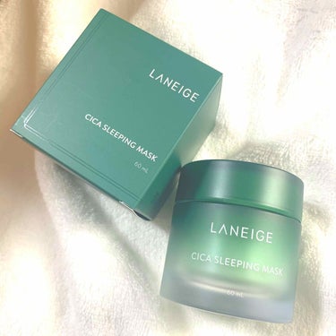 Laneige ‹Cica Sleeping Mask›

どのスリーピングマスクがいいか悩んだ結果、保湿力もありなおかつ寝ている間にシカケアが出来るという事もあり、このクリームを購入。

白いクリーム