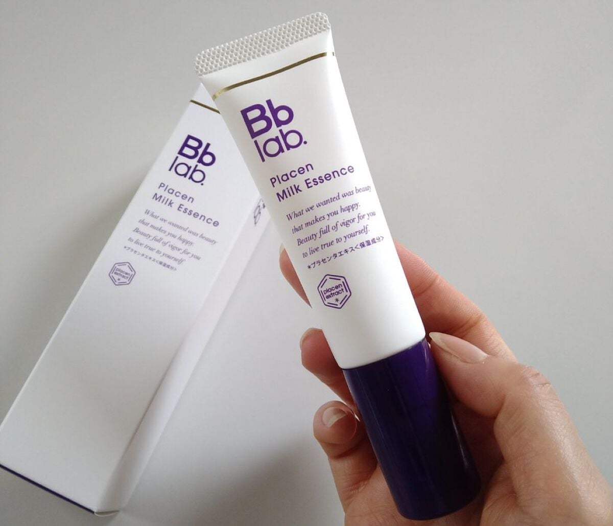 プラセンミルクエッセンス/Bb lab./美容液を使ったクチコミ(1枚目)