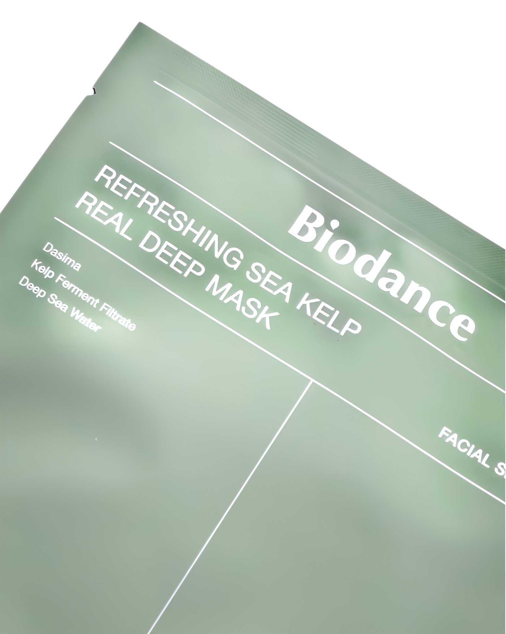 リフレッシング シーケルプ リアルディープマスク/Biodance/シートマスク・パックを使ったクチコミ（2枚目）