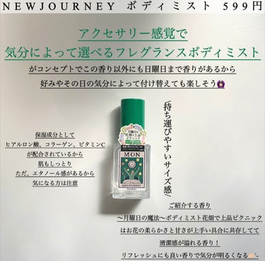 ボディミスト/NEWJOURNEY/香水(その他)を使ったクチコミ（2枚目）