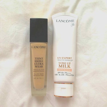 タンイドル ウルトラ ウェア リキッド/LANCOME/リキッドファンデーションを使ったクチコミ（1枚目）