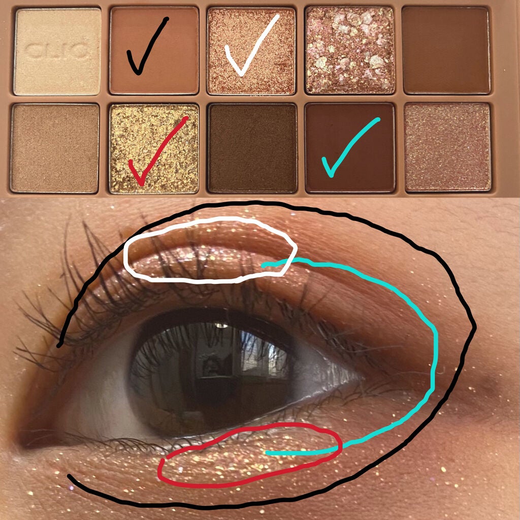 プロ アイ パレット/CLIO/アイシャドウパレットを使ったクチコミ(5枚目)