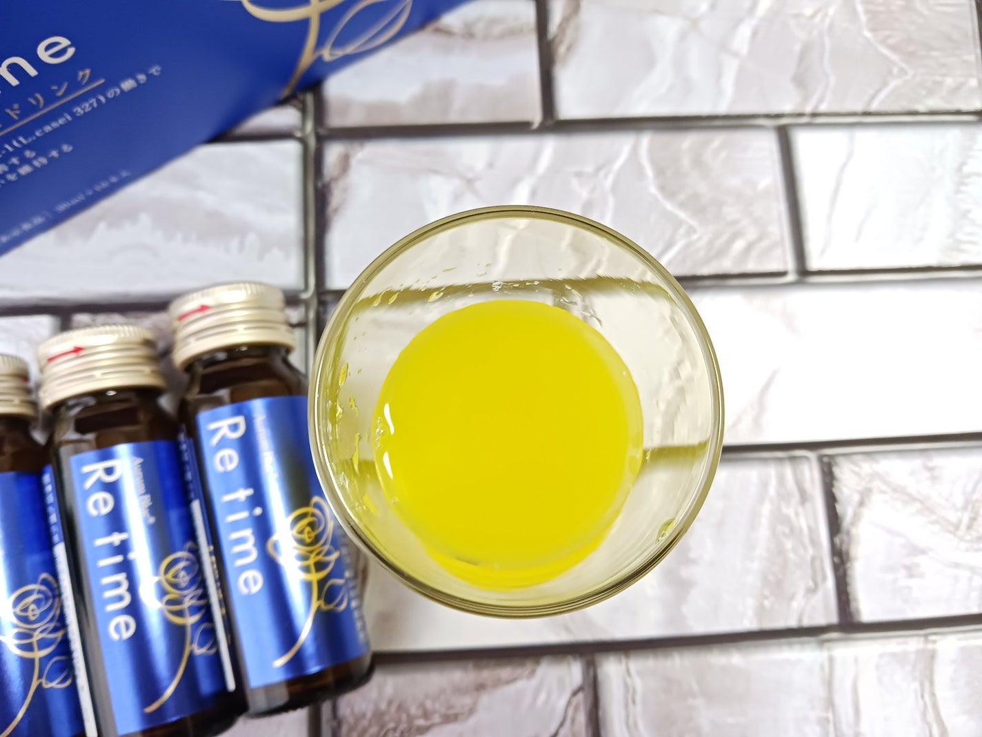 Re time ブルーローズドリンク/オーラムブルー/美容ドリンクを使ったクチコミ(2枚目)