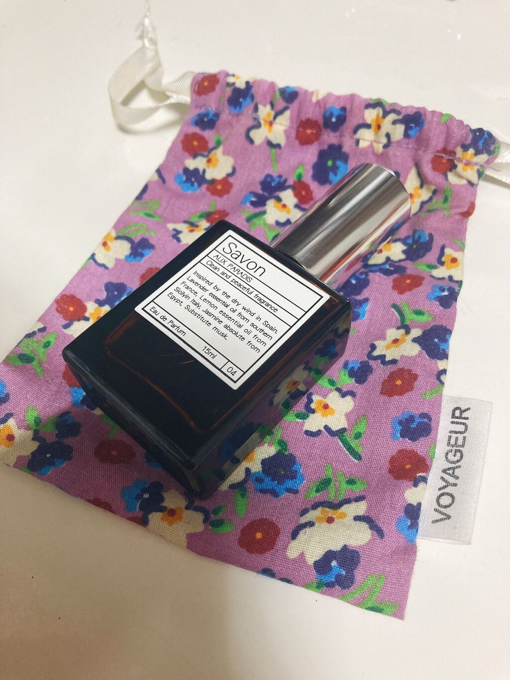 オードパルファム　#04 Savon 〔サボン〕/AUX PARADIS/香水(レディース)を使ったクチコミ（1枚目）