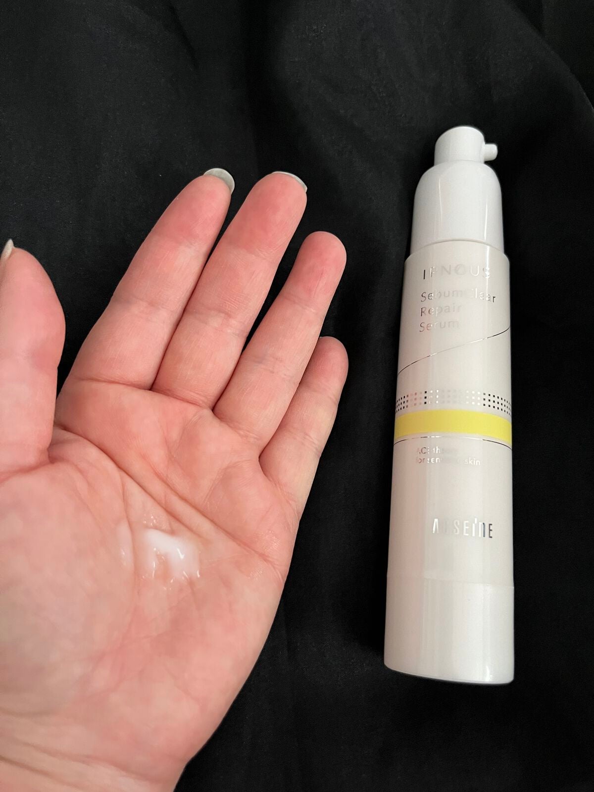 S on LIPS 「アクセーヌイプノスシーバムクリアリペアセラム(薬用美白保湿液)..」(4枚目)