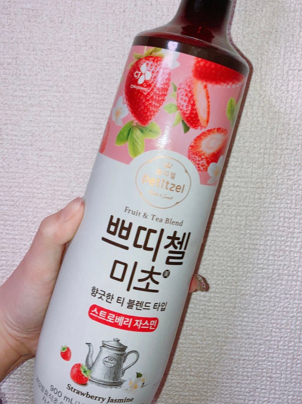 いちご&ジャスミン/美酢(ミチョ)/その他飲むお酢を使ったクチコミ(1枚目)