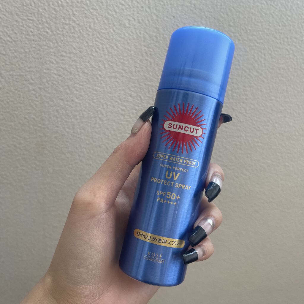日やけ止め透明スプレー 無香料/サンカット®/日焼け止めミスト・スプレーを使ったクチコミ（1枚目）