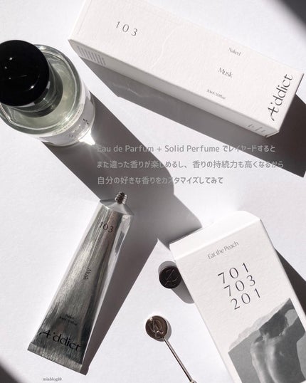 ソリッドパフューム ムスク 103/Addct/練り香水を使ったクチコミ(10枚目)