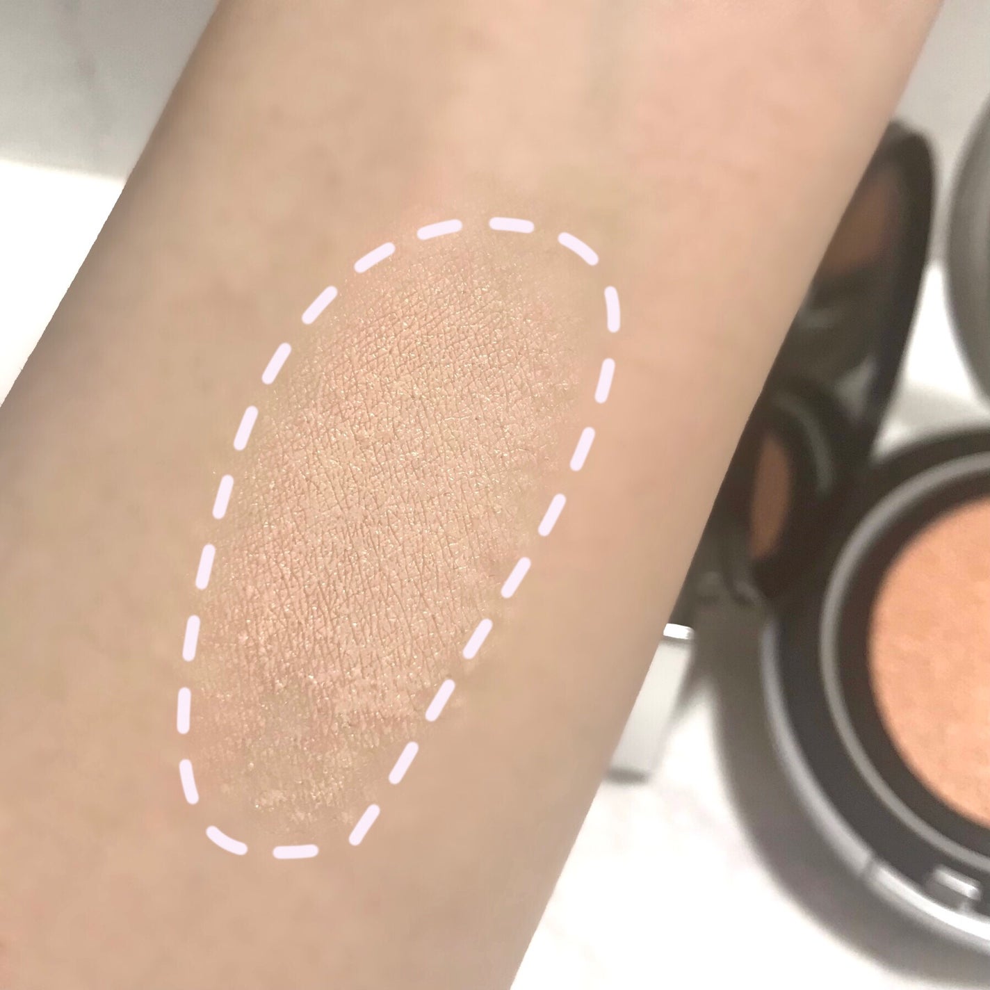 マスクフィットオーラクッション/TIRTIR(ティルティル)/クッションファンデーションを使ったクチコミ(3枚目)