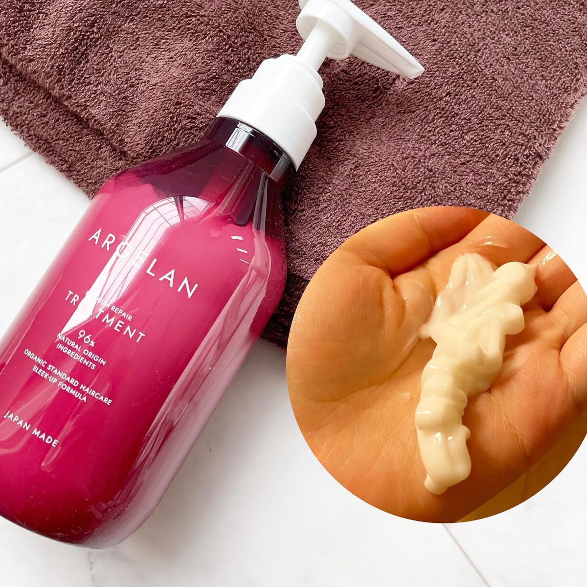 プレミアムリペア シャンプー／ヘアトリートメント/アルジェラン/市販シャンプーを使ったクチコミ（3枚目）