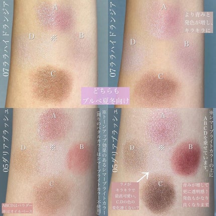 ジルスチュアート ブルームクチュール アイズ/JILL STUART/アイシャドウパレットを使ったクチコミ(7枚目)