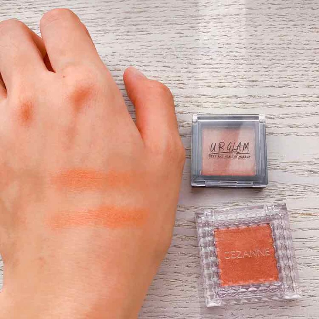 UR GLAM　POWDER EYESHADOW/U R GLAM/単色アイシャドウを使ったクチコミ（3枚目）