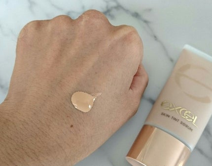 スキンティントセラム/excel/リキッドファンデーションを使ったクチコミ(1枚目)