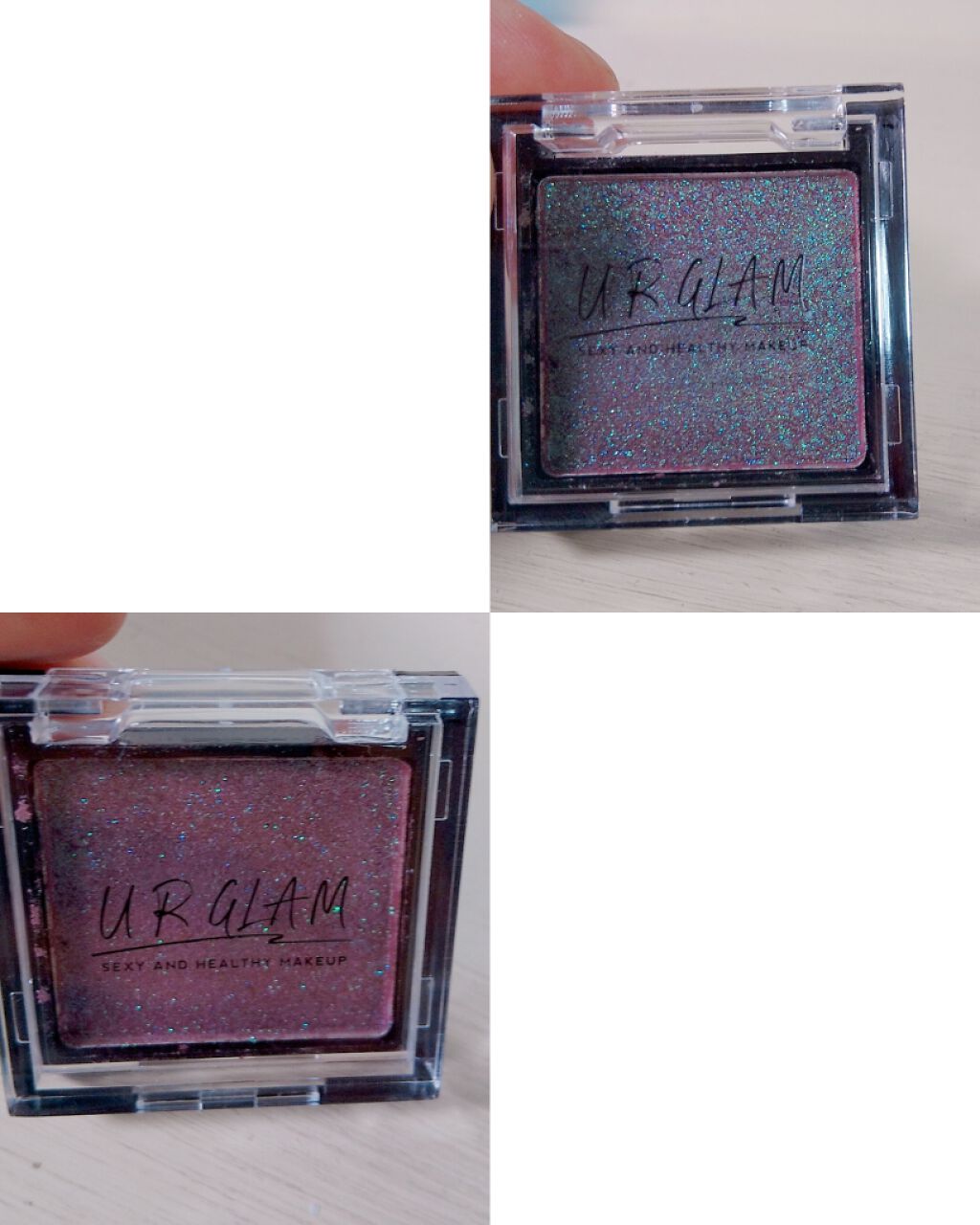 UR GLAM　POWDER EYESHADOW/U R GLAM/単色アイシャドウを使ったクチコミ（2枚目）