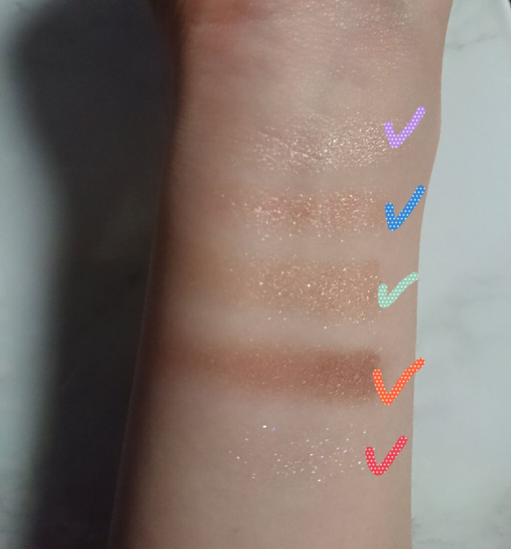 パーフェクトスタイリストアイズ/キャンメイク/アイシャドウパレットを使ったクチコミ(4枚目)