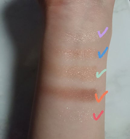 パーフェクトスタイリストアイズ/キャンメイク/アイシャドウパレットを使ったクチコミ(4枚目)