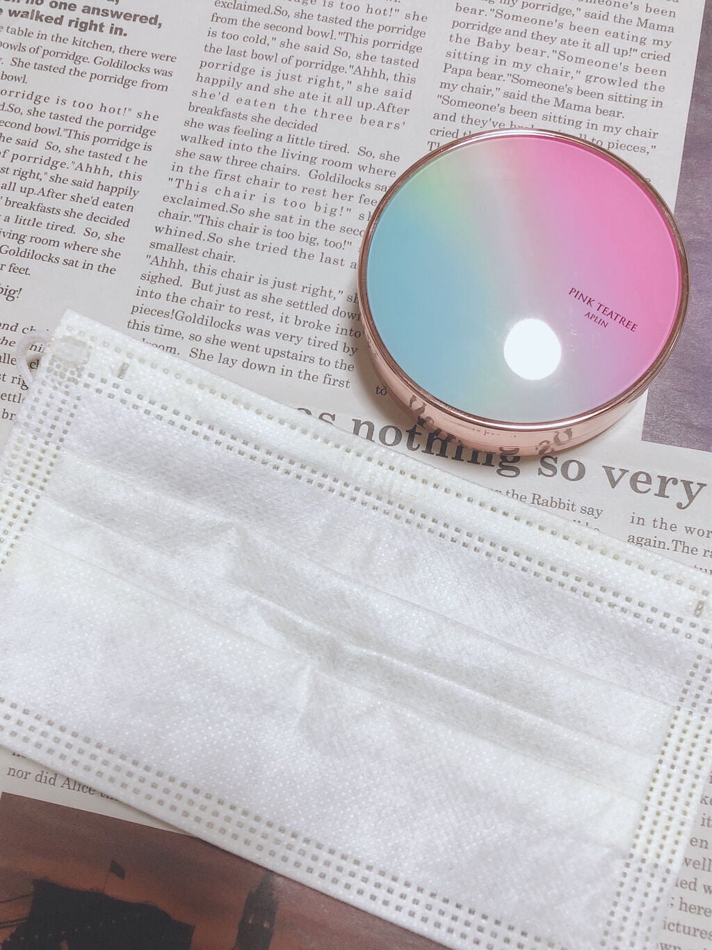 ピンクティーツリーカバークッション/APLIN/クッションファンデーションを使ったクチコミ(4枚目)