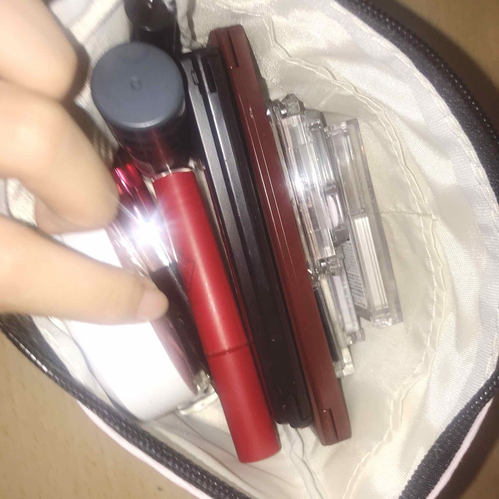 ポーチ/サンキューマート/化粧ポーチを使ったクチコミ(2枚目)