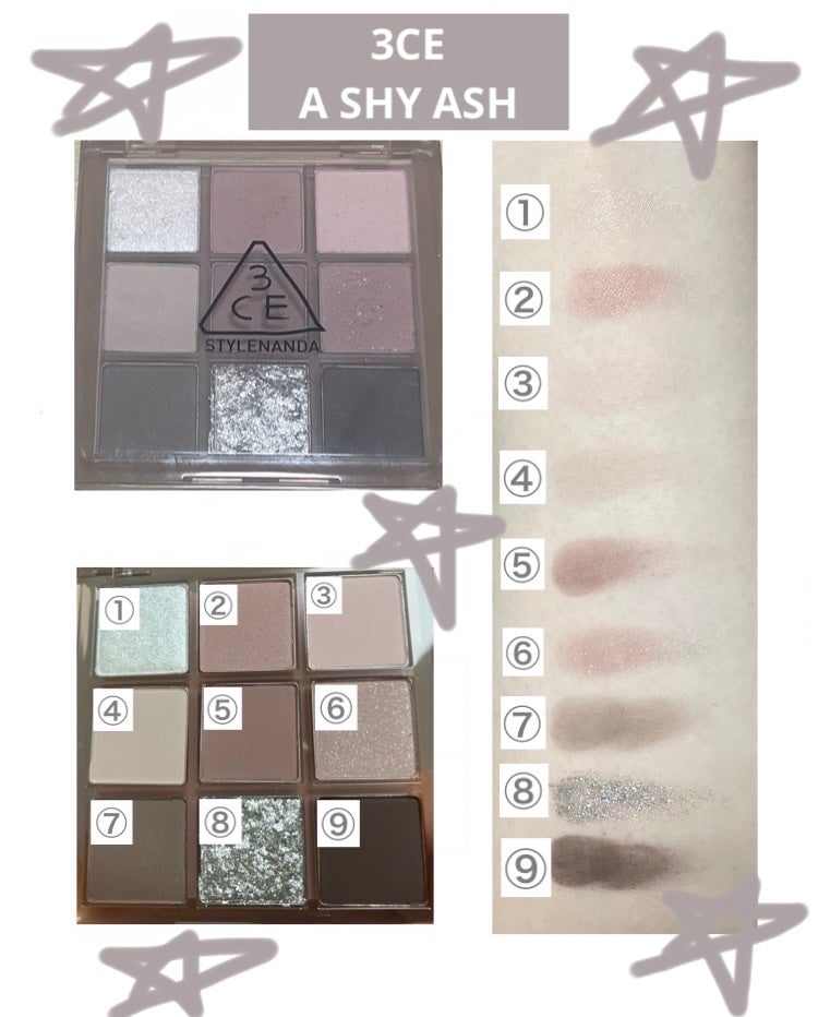 3CE マルチアイカラーパレット/3CE/アイシャドウパレットを使ったクチコミ(6枚目)