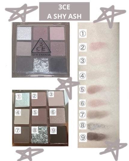 3CE マルチアイカラーパレット/3CE/アイシャドウパレットを使ったクチコミ(6枚目)