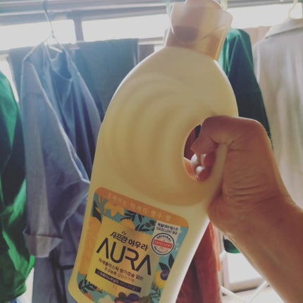 香りサフロン/Aura/柔軟剤を使ったクチコミ(4枚目)