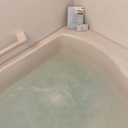 炭酸ソルト入浴料/NALOW/炭酸系入浴剤を使ったクチコミ(5枚目)