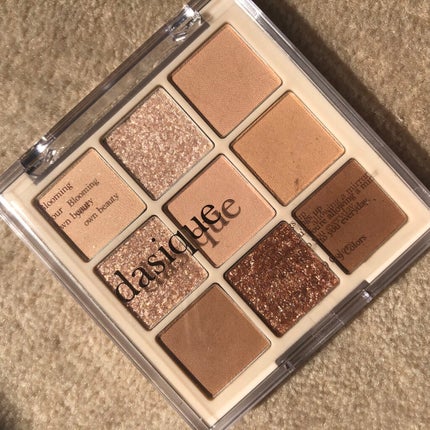 シャドウパレット/dasique/アイシャドウパレットを使ったクチコミ(2枚目)