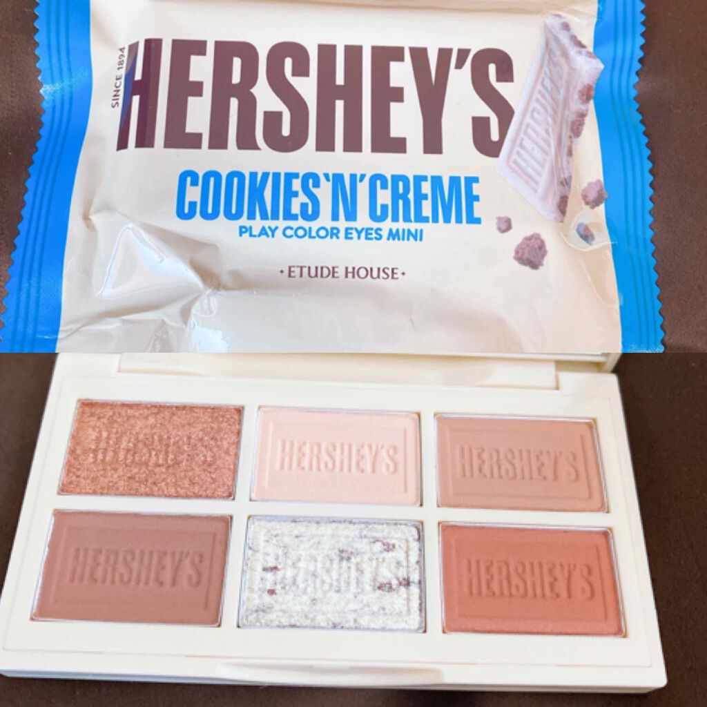 ハーシー プレイカラーアイズミニ/ETUDE/アイシャドウパレットを使ったクチコミ(2枚目)