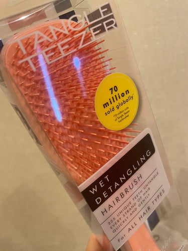 タングルティーザー ザ・アルティメットディタングラー/TANGLE TEEZER/ヘアブラシを使ったクチコミ（1枚目）