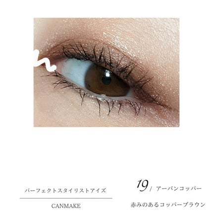 パーフェクトスタイリストアイズ/キャンメイク/アイシャドウパレットを使ったクチコミ(2枚目)