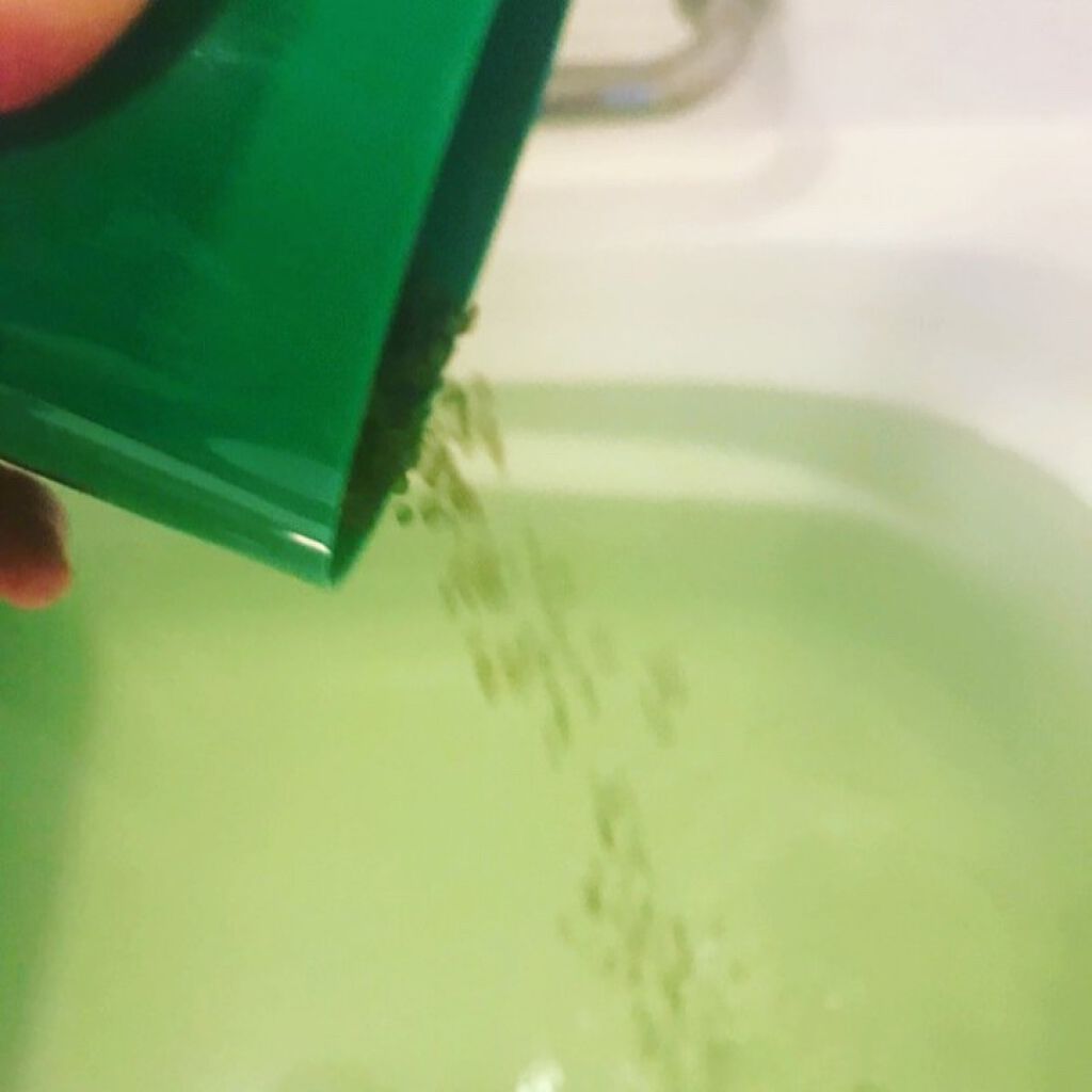 アーユルタイム レモングラス&ベルガモットの香り/バスクリン/無機塩系入浴剤を使ったクチコミ(3枚目)