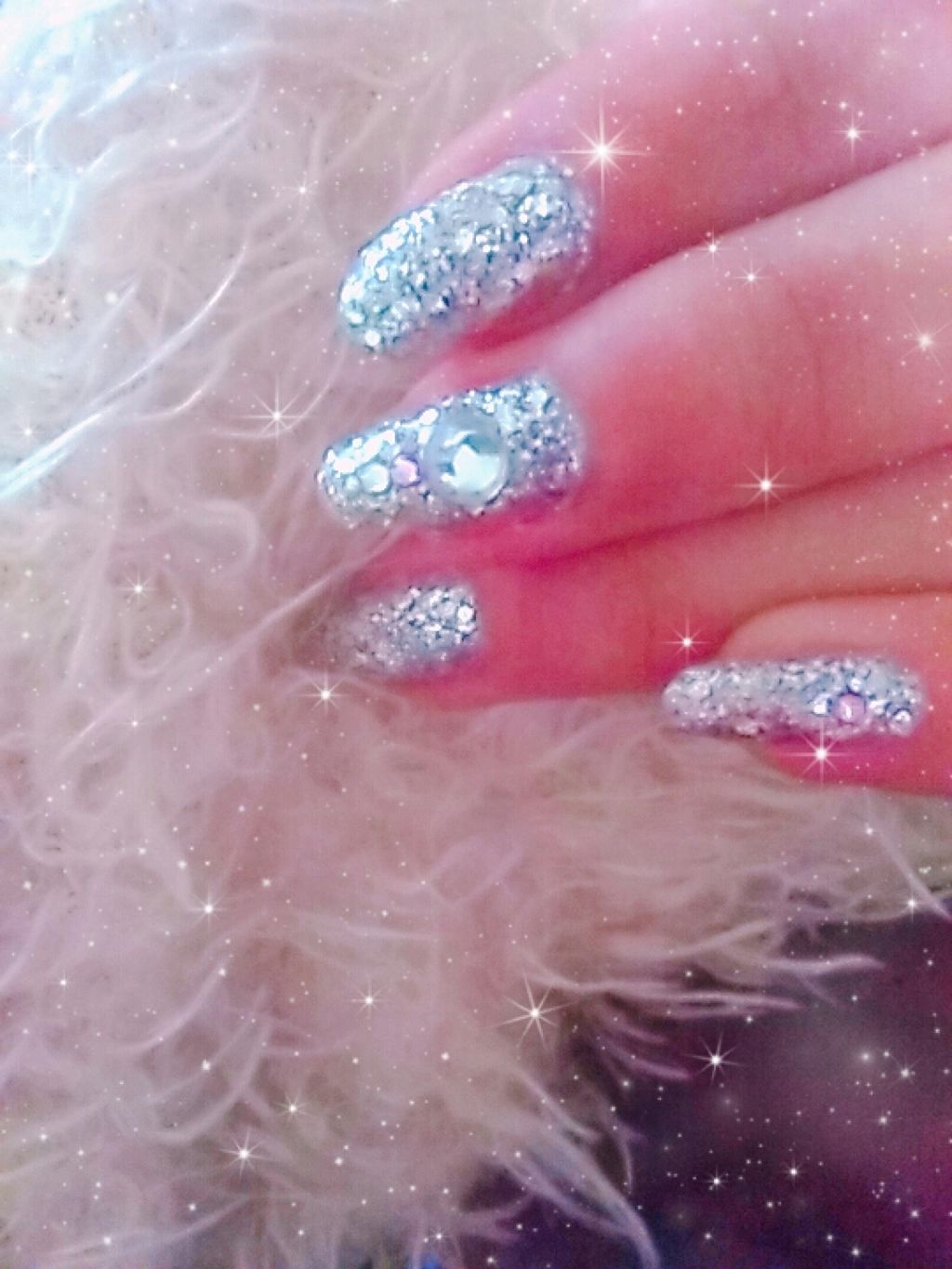 AT ネイルグリッター/Art Collection/マニキュアを使ったクチコミ(1枚目)