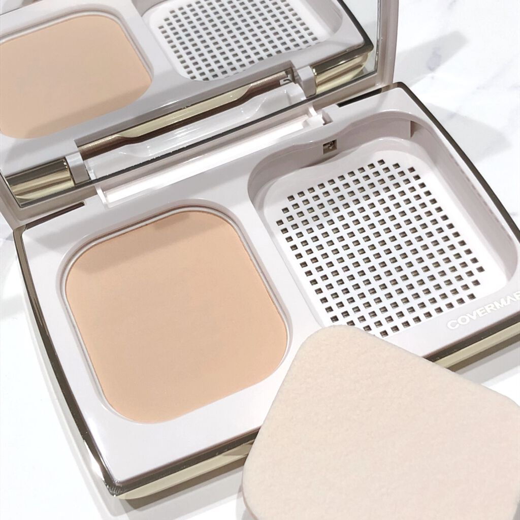 シルキー フィット/COVERMARK/パウダーファンデーションを使ったクチコミ（2枚目）