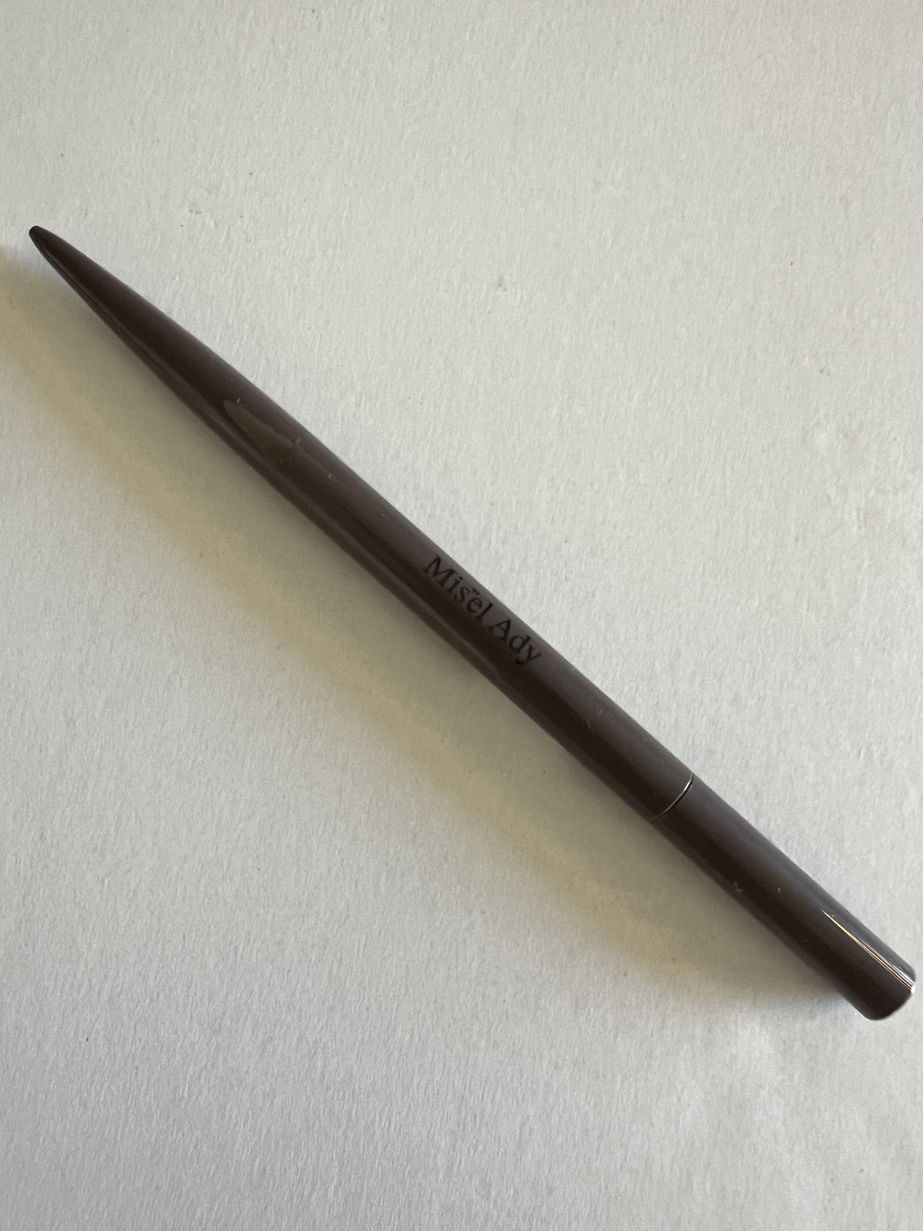 パウダリーアイブロウペンシル スリム 01 ダークブラウン/ミゼルエディ/アイブロウペンシルを使ったクチコミ（3枚目）